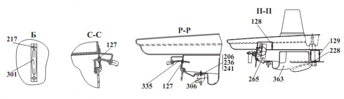 Кабина 342В, В4, В4-01, С4, С4-01, Р(10)