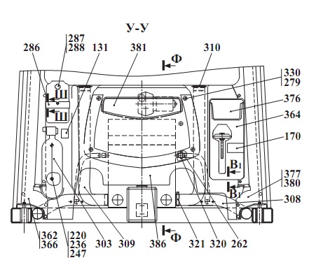 Кабина 342В, В4, В4-01, С4, С4-01, Р(11)