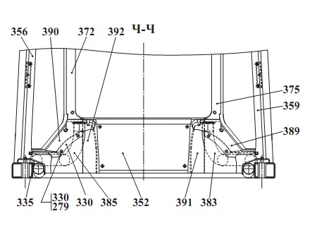 Кабина 342В, В4, В4-01, С4, С4-01, Р(12)