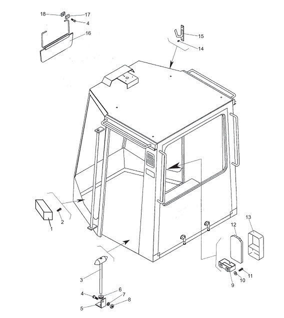 Кабина 342В, В4, В4-01, С4, С4-01, Р(2)
