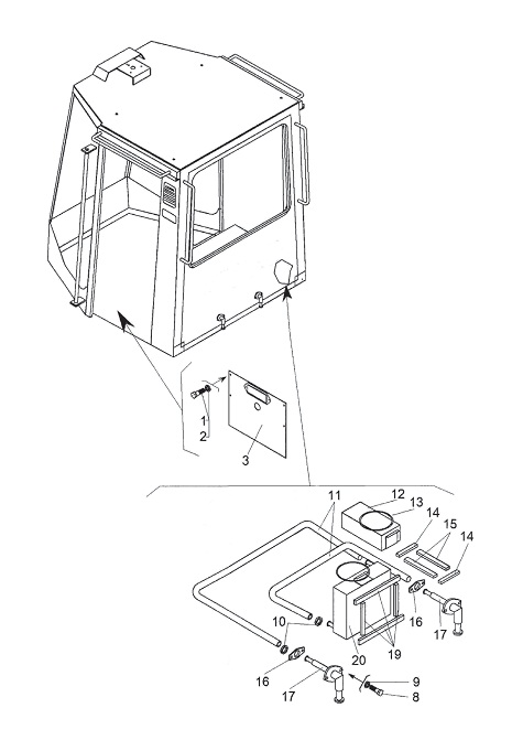 Кабина 342В, В4, В4-01, С4, С4-01, Р(3)
