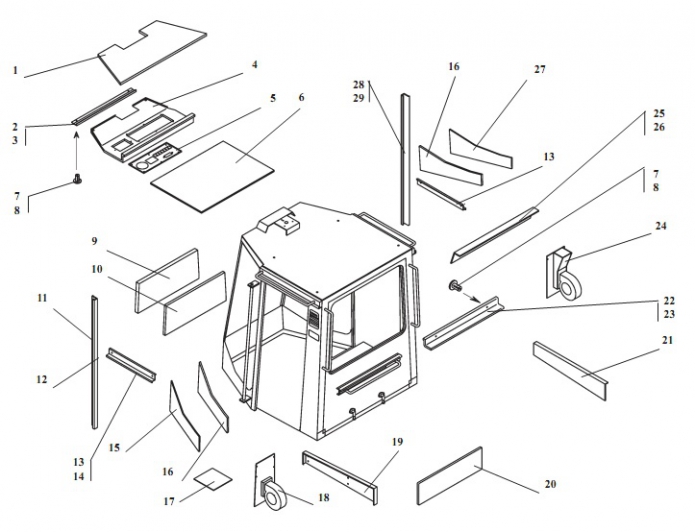 Кабина 352С(4)