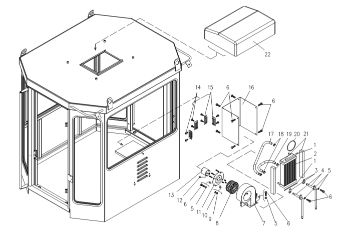 Кабина 6622(6)