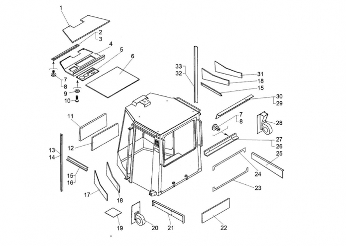 Кабина 6712А(1)