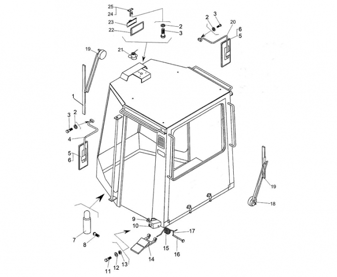 Кабина 6712А(2)
