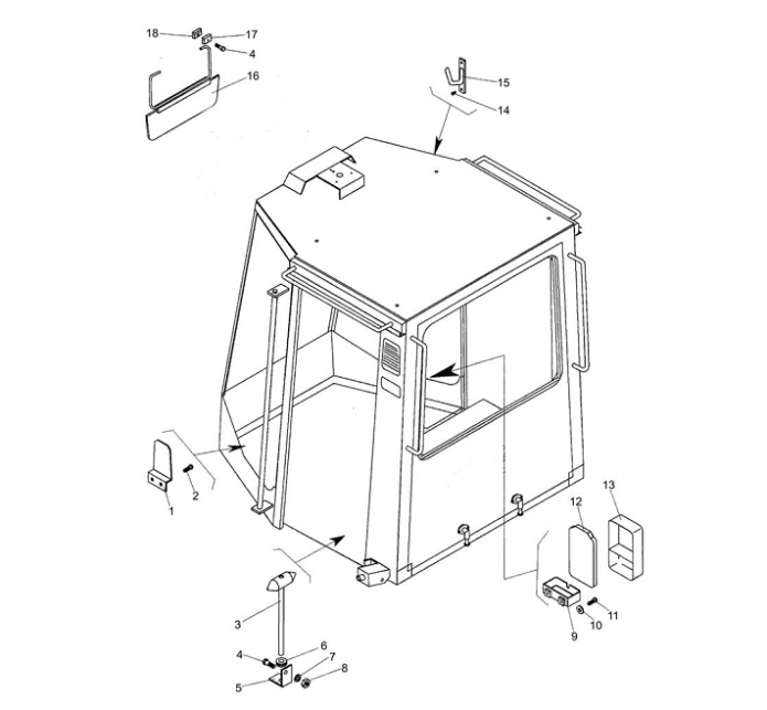 Кабина 6712А(3)