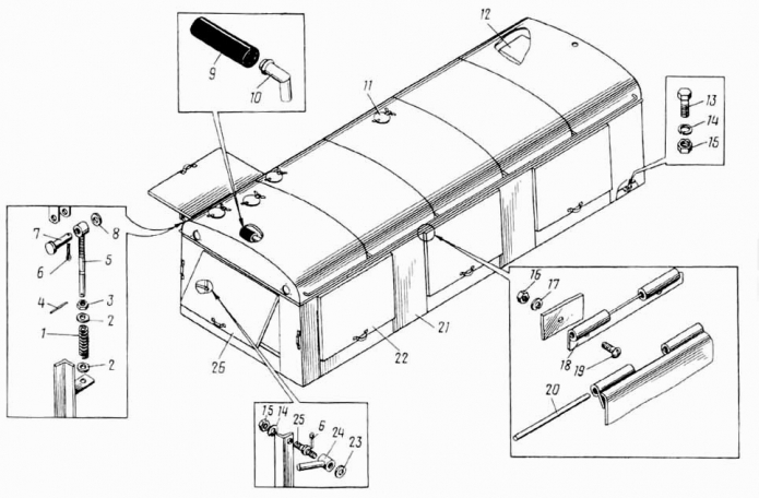 Капот 9531 (ДЭ-226)