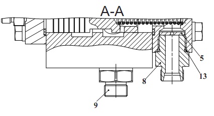 Клапан блокировки 2551(2)