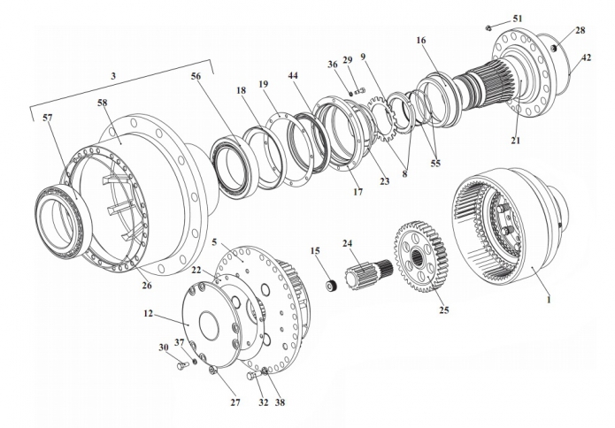 Колесная передача 2661-01(1)