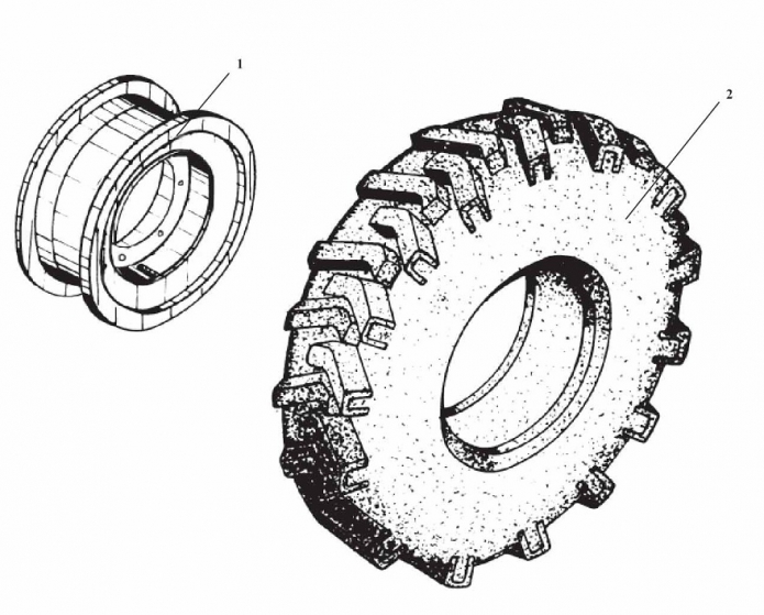 Колесо 333В,333В-01,333В4,332С-01,332С4-01(2)