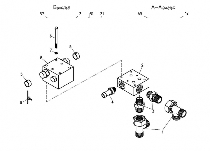 Коробка клапанная