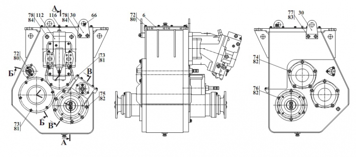 Коробка раздаточная 2551(1)