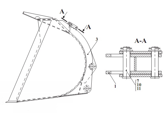 Ковш 342В, В4, В4-01, С4, С4-01, Р(5)