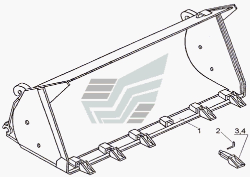 Ковш 702, 702А, 702А-01, 702B(2)