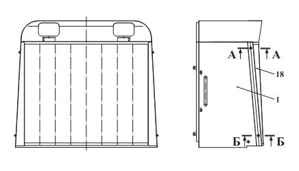 Маска радиатора 371(1)