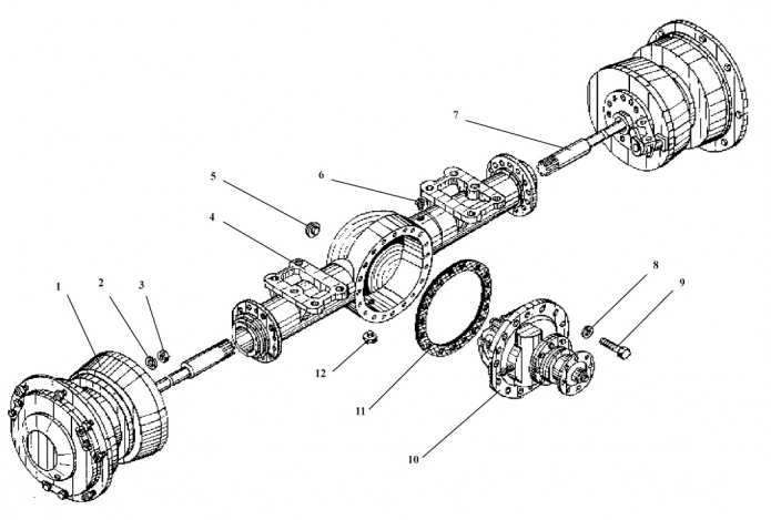 Мост ведущий 333А(1)