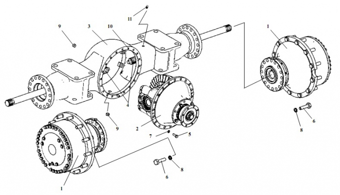 Мост ведущий 352(1)