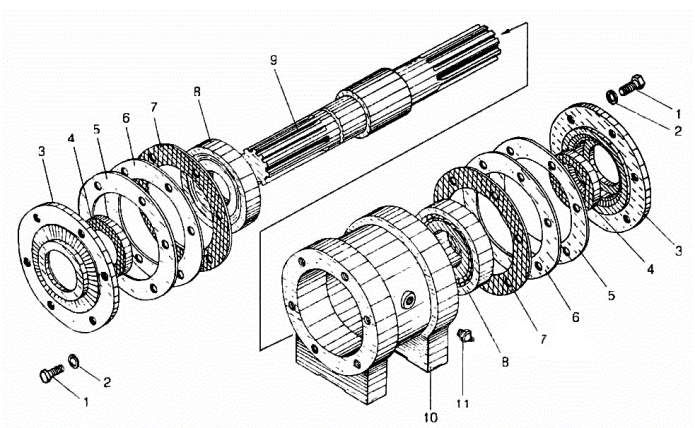 Опора кардана 342(1)