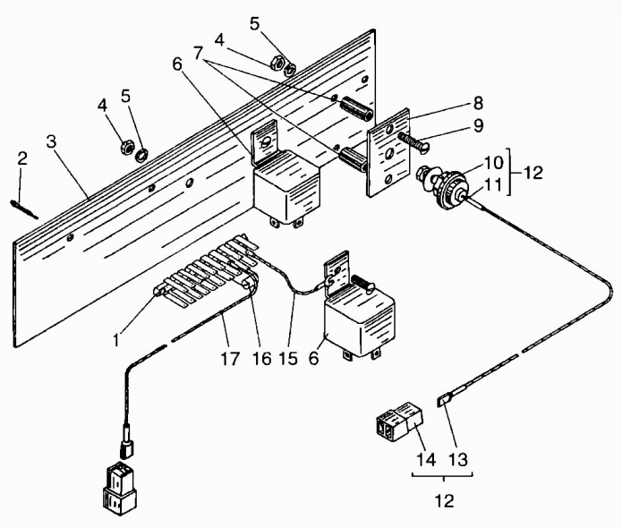 Панель реле 333(1)