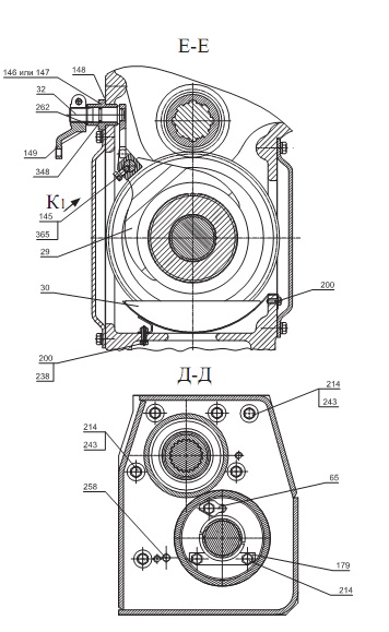 Передача гидромеханическая 2661-01(8)