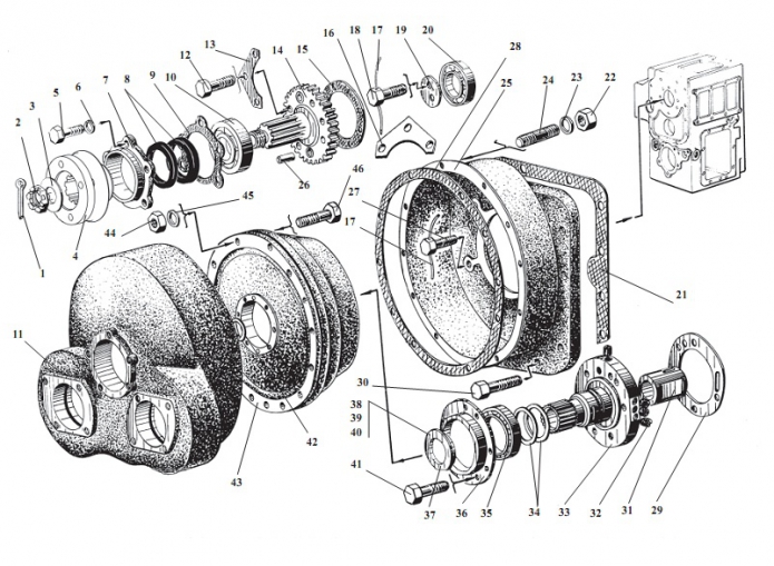 Передача гидромеханическая 325(4)