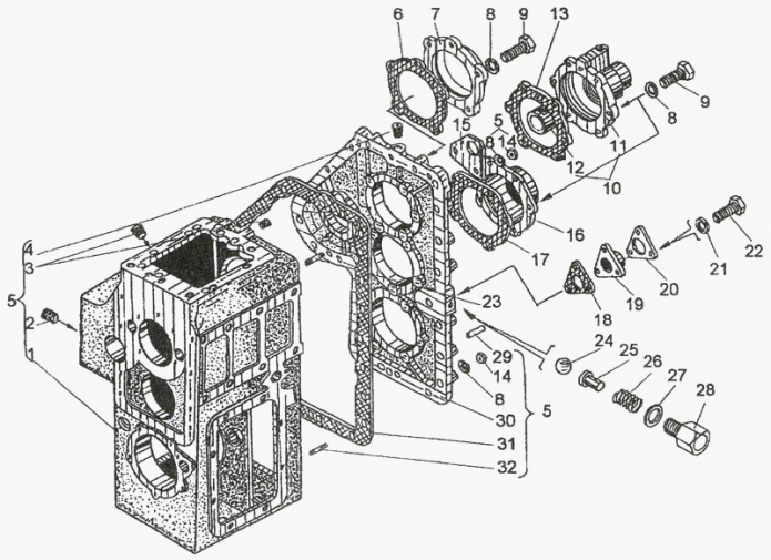 Передача гидромеханическая 327(2)