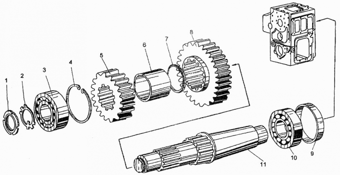 Передача гидромеханическая 327(8)