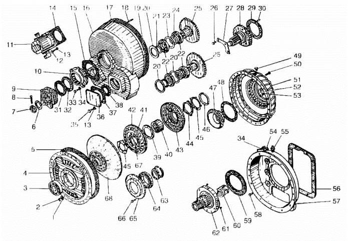 Передача гидромеханическая 342(2)