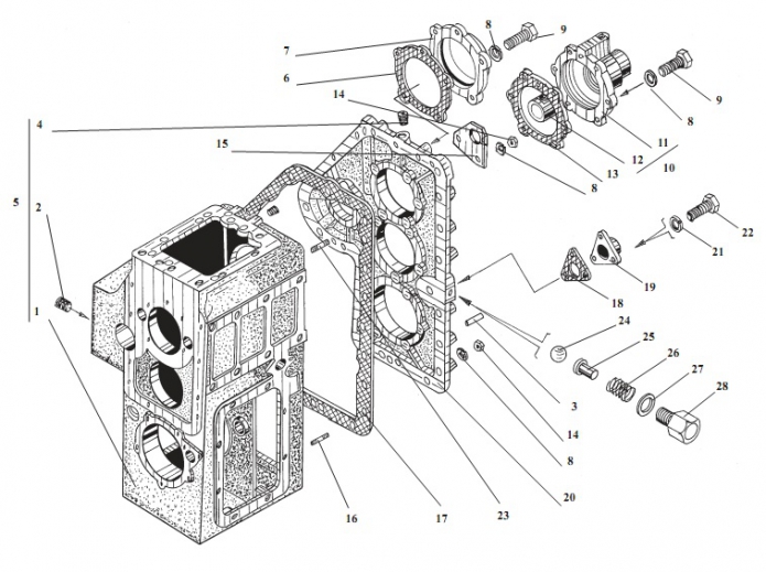 Передача гидромеханическая 352С(3)