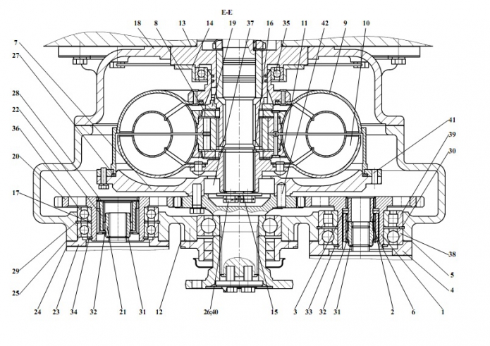 Передача гидромеханическая 451А(6)
