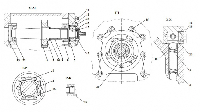 Передача гидромеханическая 451А(7)