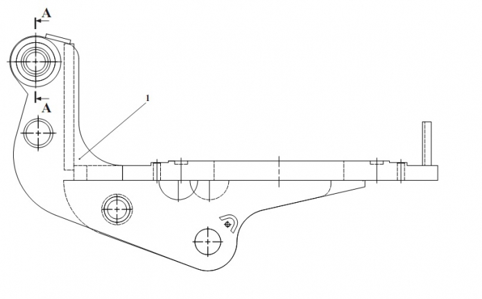 Площадка в сборе 2551(1)