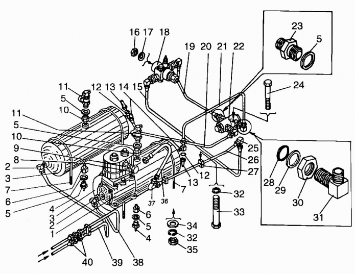 Пневмосистема 333(2)
