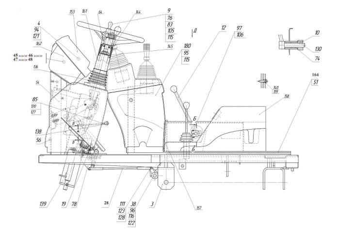 Подкабинник 332В, В4,С4-02(2)