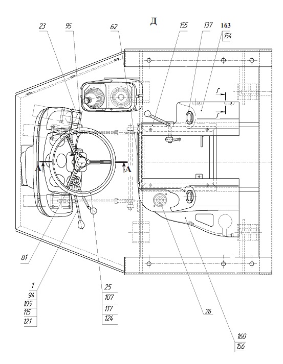 Подкабинник 332В, В4,С4-02(3)