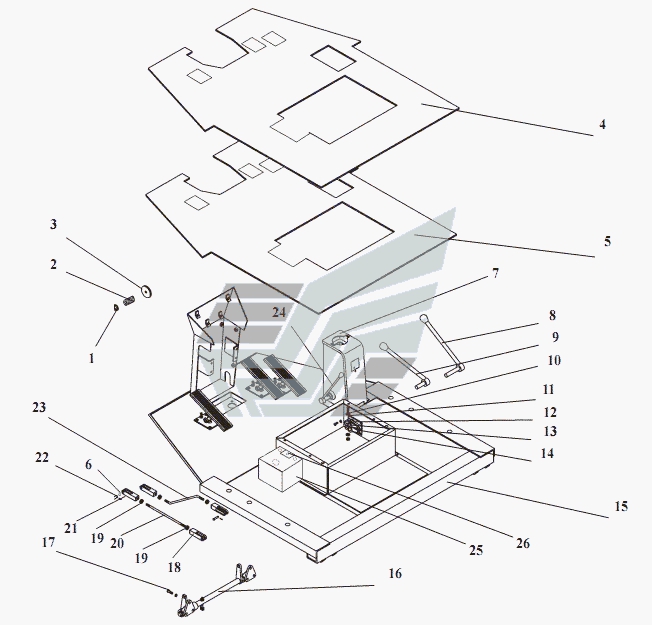 Подкабинник 351(2)