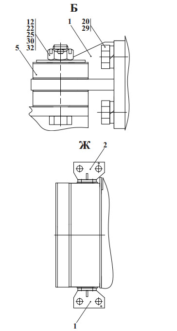 Подвеска дизеля кронштейн