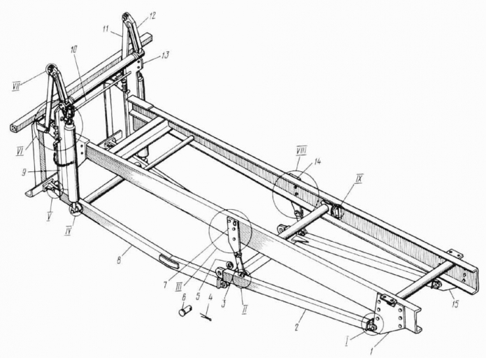 Подвеска рабочего органа 9531 (ДЭ-226) (1)