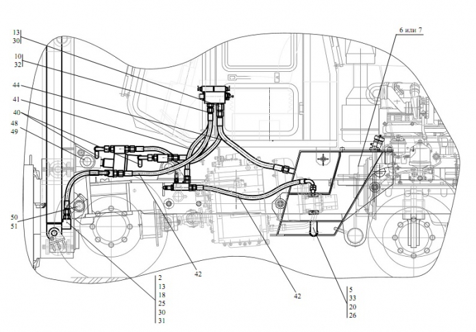 Рабочее оборудование 451А(1)