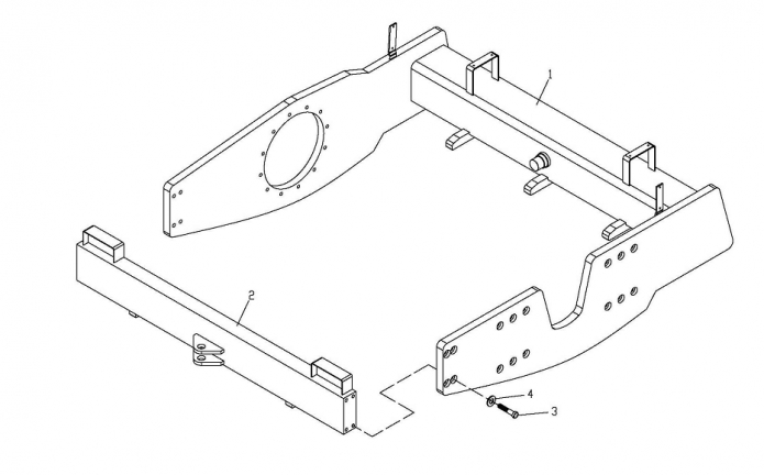 Рама передняя