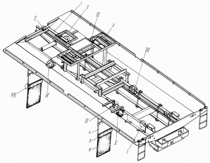 Рама подмоторная 9531 (ДЭ-226) (1)