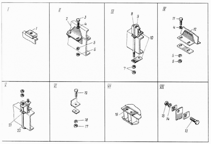 Рама подмоторная 9531 (ДЭ-226) (2)