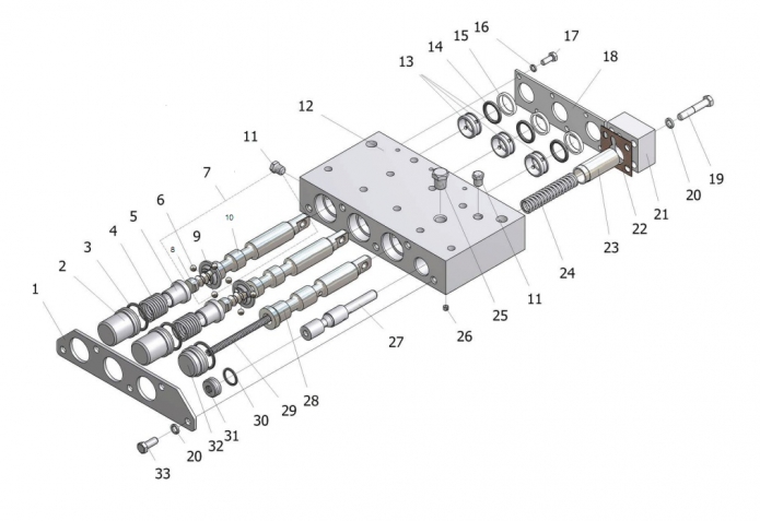 Распределитель 332В, В4,С4-02(1)