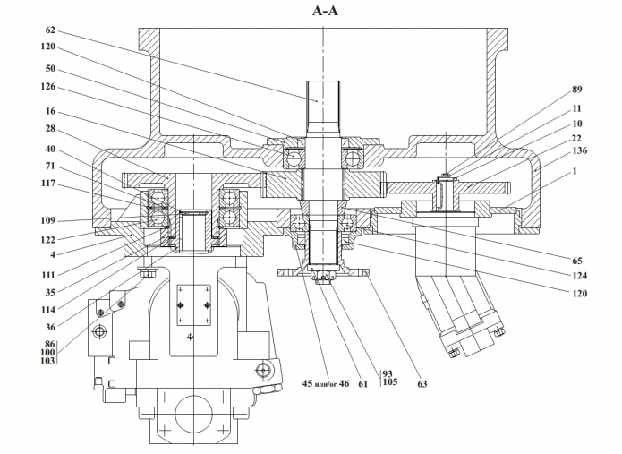 Редуктор отбора мощности 2243В(2)