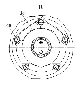 Редуктор отбора мощности 2551(2)