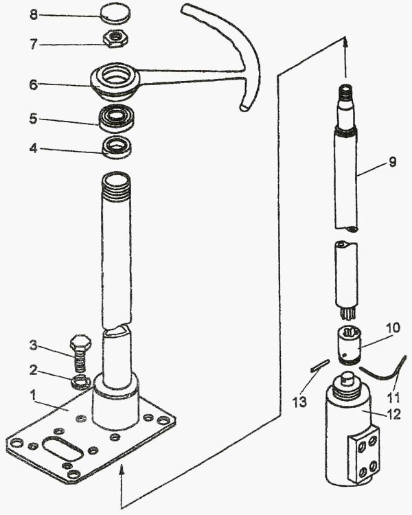 Руль гидравлический 327(1)