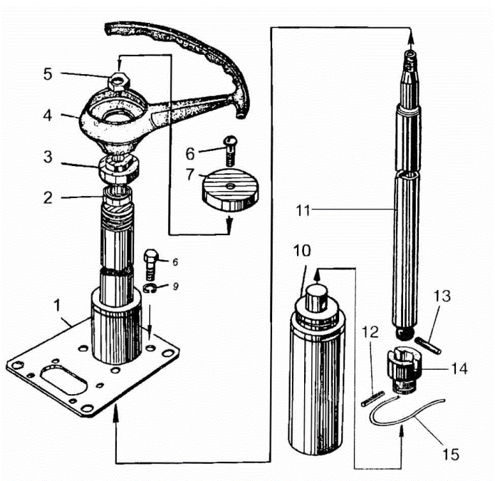 Руль гидравлический 342(1)