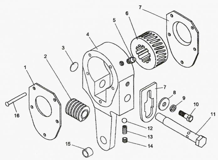 Рычаг регулировочный 327(1)