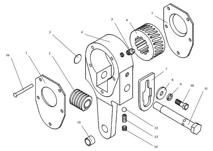Рычаг регулировочный 333В,333В-01,333В4,332С-01,332С4-01(1)