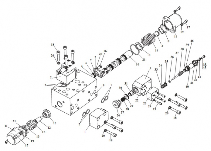 Секция рабочая 3-х позиционная 325(1)